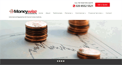 Desktop Screenshot of moneywiseplc.co.uk