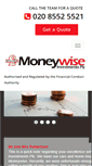 Mobile Screenshot of moneywiseplc.co.uk